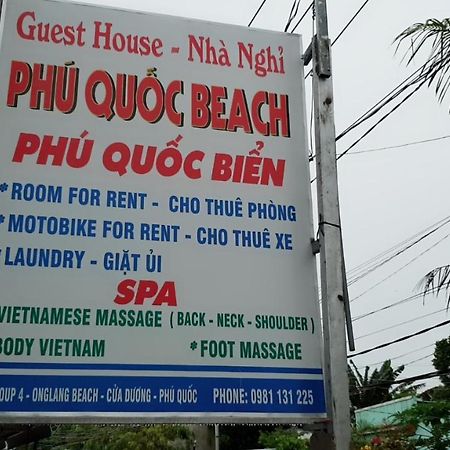 Phu Quoc Beach Guesthouse Ngoại thất bức ảnh